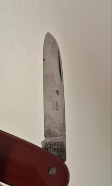 3 1/2" Vintage Folding Knife HAPO WERKE Austria, Granite Stahl