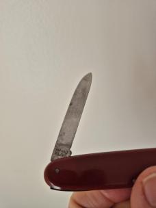 3 1/2" Vintage Folding Knife HAPO WERKE Austria, Granite Stahl