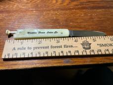 B.SVOBODA SOLINGENPULL KNIFE ADVERTISING WESTER FOAM LATEX COMPANY 