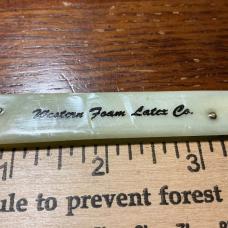 B.SVOBODA SOLINGENPULL KNIFE ADVERTISING WESTER FOAM LATEX COMPANY 