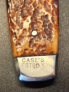 Pair of Case Bone Fixed Blade Knives - OLD!