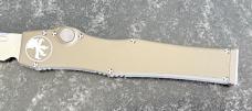 Microtech Halo V T/E Green Bead Blast Standard 150-7G, Unused