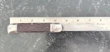 Hard To Find Herder Lever Lock Switchblade Knife, Nice Bone Scales, Germany, Used