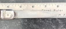 Hard To Find Herder Lever Lock Switchblade Knife, Nice Bone Scales, Germany, Used