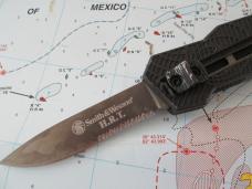 SMITH & WESSON HRT SWOTF2DBS Out The Front Automatic Knife 