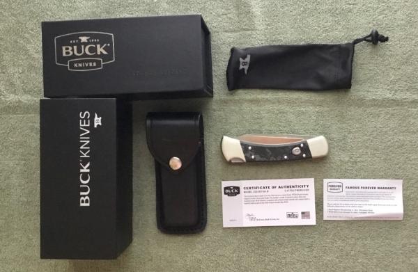 Buck Carbon Fiber 110 Auto Elite - Stealth Run #013 MIB Buck Carbon Fiber 110 Auto Elite - Stealth Run #013 MIB