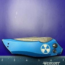Kershaw Launch 1 Automatic Knife Blue Aluminum 7100BLUBW