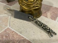 Hand Made Carbon Steel Box Cutter Utility Shop Knife Made from a Vintage File