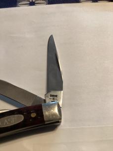 Never carried CASE XX 63033 as 3 blade pocket knife stockman