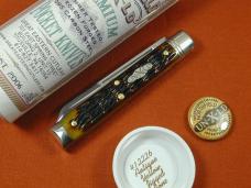 Great Eastern Cutlery GEC Antique Yellow Jigged Bone Town Physicians Knife NIT USA Made 412226