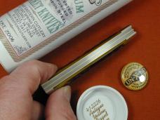Great Eastern Cutlery GEC Antique Yellow Jigged Bone Town Physicians Knife NIT USA Made 412226