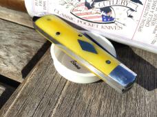 Great Eastern Cutlery 141118 Yellow Smooth Bone - Diamond Shield