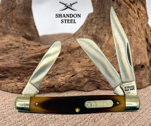 SCHRADE NY USA 34OT 3 5/16" 3 blade stockman Knife unused and unsharpen (119)