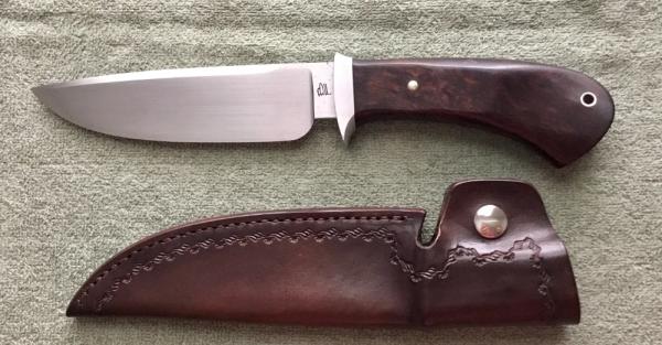 Custom Burt Foster MS Prototype Combat Utility Knife And Sheath Mint Custom Burt Foster MS Prototype Combat Utility Knife And Sheath Mint