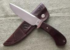 Custom Burt Foster MS Prototype Combat Utility Knife And Sheath Mint
