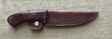 Custom Burt Foster MS Prototype Combat Utility Knife And Sheath Mint