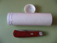 GREAT EASTERN 735108 SCOUT SQUARE END TRAPPER HORSECUT BUBY RED