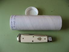 GREAT EASTERN 735207EC SCOUT SQUARE END TRAPPER IVORY CASIEN