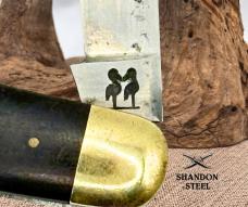 Robt Klass Kissing Crane 3 Blade Vintage Stockman Folding Pocket Knife (140)