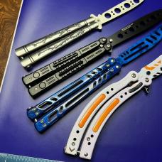 Lot of 4 Butterfly Balisong Trainer Knives