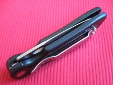 Older Partially Serrated Switchblade Knife 