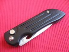 Older Partially Serrated Switchblade Knife 