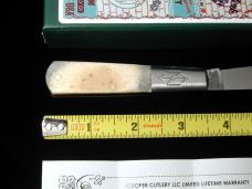 New York Knife Co Smooth Fossil Ivory Matteawan Barlow Knife By Cooper Cutlery M1506-FI USA Made  