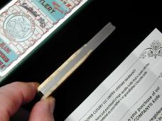 New York Knife Co Smooth Fossil Ivory Matteawan Barlow Knife By Cooper Cutlery M1506-FI USA Made  