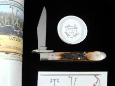 Tuna Valley Cutlery Genuine Amber Stag Mountain Cougar Swing Guard Knife Rare 1 of 30 COA Made USA