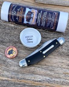 GEC ** 888025 WAYNORTH GABON EBONY BISON BELLY KNIFE