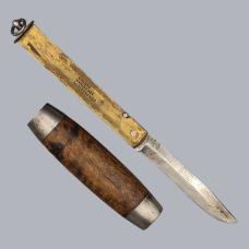 Antique 1880s Swedish Folding Barrel Knife by Johan Engström Eskilstuna #8762