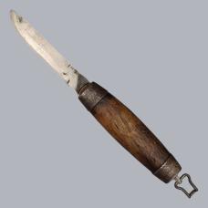 Antique 1880s Swedish Folding Barrel Knife by Johan Engström Eskilstuna #8763