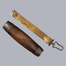 Antique 1880s Swedish Folding Barrel Knife by Johan Engström Eskilstuna #8763