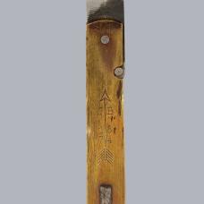 Antique 1880s Swedish Folding Barrel Knife by Johan Engström Eskilstuna #8763