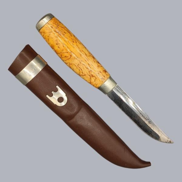 Vintage 1980s Finnish Military Puukko Knife RUK Reserve Officer Course #B069