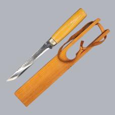 Vintage 1970s Finnish Fishing Filleting Puukko Knife by Iisakki Järvenpää #B070