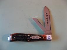 GREAT EASTERN TIDIOUTE 922225 EUREKA JACK AMBER CARVED STAG BONE SFO