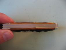 GREAT EASTERN TIDIOUTE 922225 EUREKA JACK AMBER CARVED STAG BONE SFO