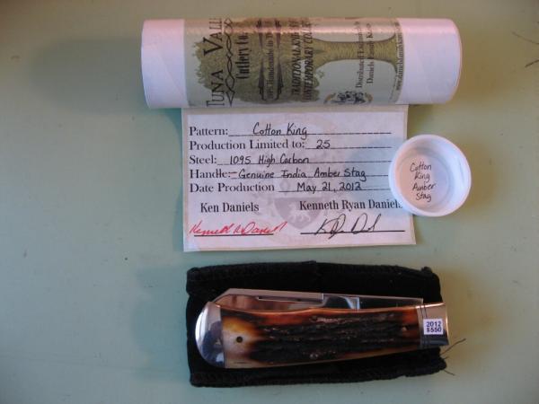 TUNA VALLEY 2012 COTTON KING INDIA AMBER STAG