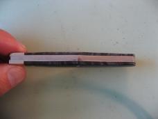   DANIELS FAMILY KNIFE BRANDS-TITUSVILLE CUTLERY-LEXINGTONIAN-GREEN MAPLE BURL