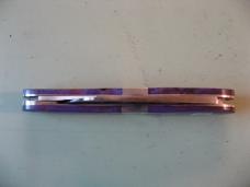   DANIELS FAMILY KNIFE BRANDS-TITUSVILLE CUTLERY-ROOSTER COMB-PURPLE MAPLE BURL