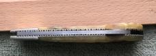 Custom Bill Simons Ram Horn Lock Back Knife Mint