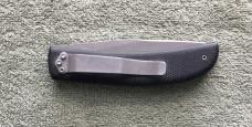 Custom A T Barr Tactical Liner Lock Knife Mint