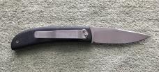 Custom A T Barr Tactical Liner Lock Knife Mint