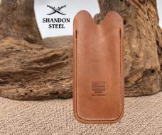 CASE XX KNIVES CASE GENUINE LEATHER KNIFE SLIP (4 1/2" overall) (41410) POCKET