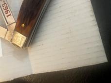 (RED) SPECIAL MADE BONE CASE CONGRESS MINT DEEP ETCHED ALL BLADES
