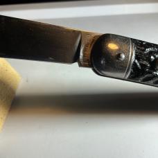 GEORGE SCHRADE PRESTO BLACK SWITCHBLADE WORKS GREAT 