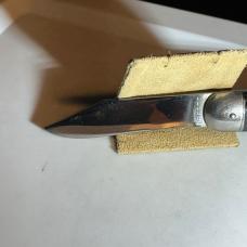 GEORGE SCHRADE PRESTO BLACK SWITCHBLADE WORKS GREAT 