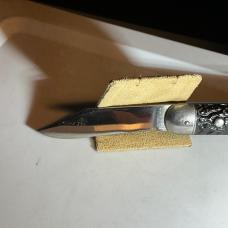 GEORGE SCHRADE PRESTO BLACK SWITCHBLADE WORKS GREAT 