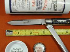 Great Eastern Cutlery GEC Smooth Black Pearl Acrylic Town Physicians Knife NIT USA Made 412226